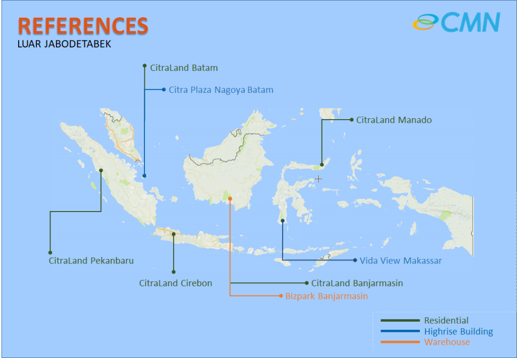 Luar Jabodetabek Projects